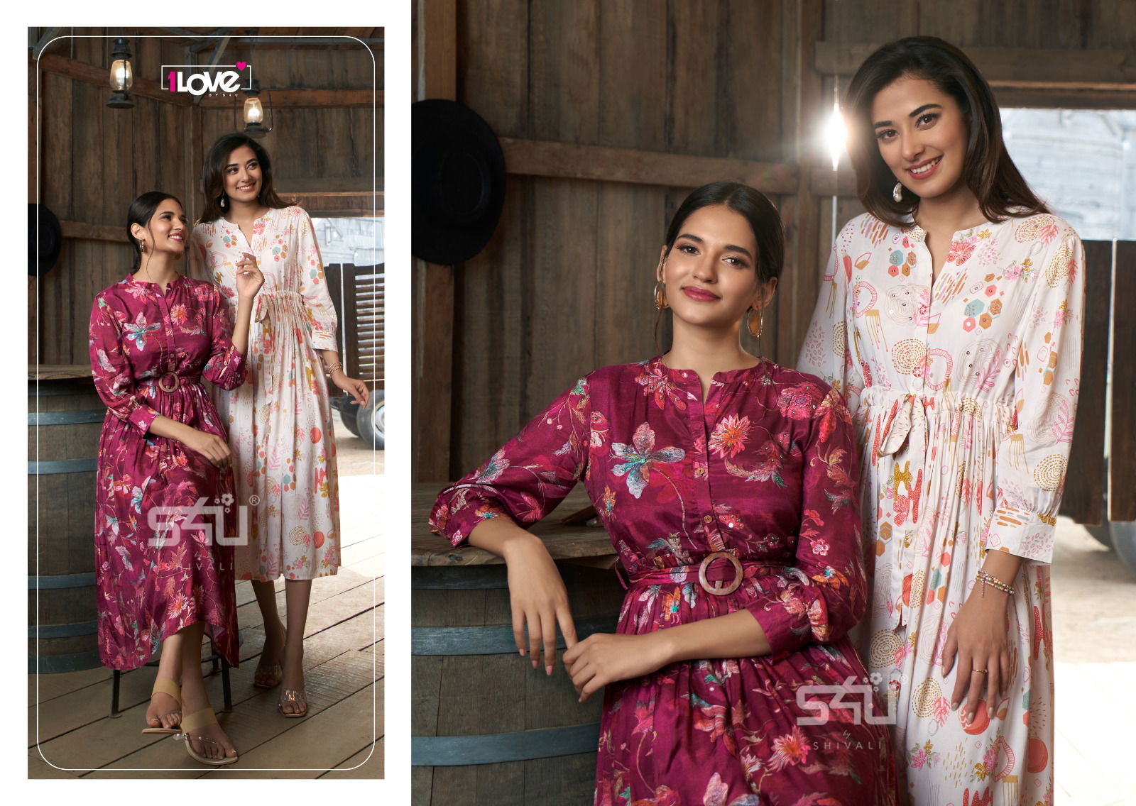 Anokhi By 1 Love Ak-01 To AK-06 Party Wear Kurtis Catalog